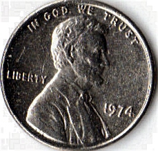 1974-Aluminum-Penny